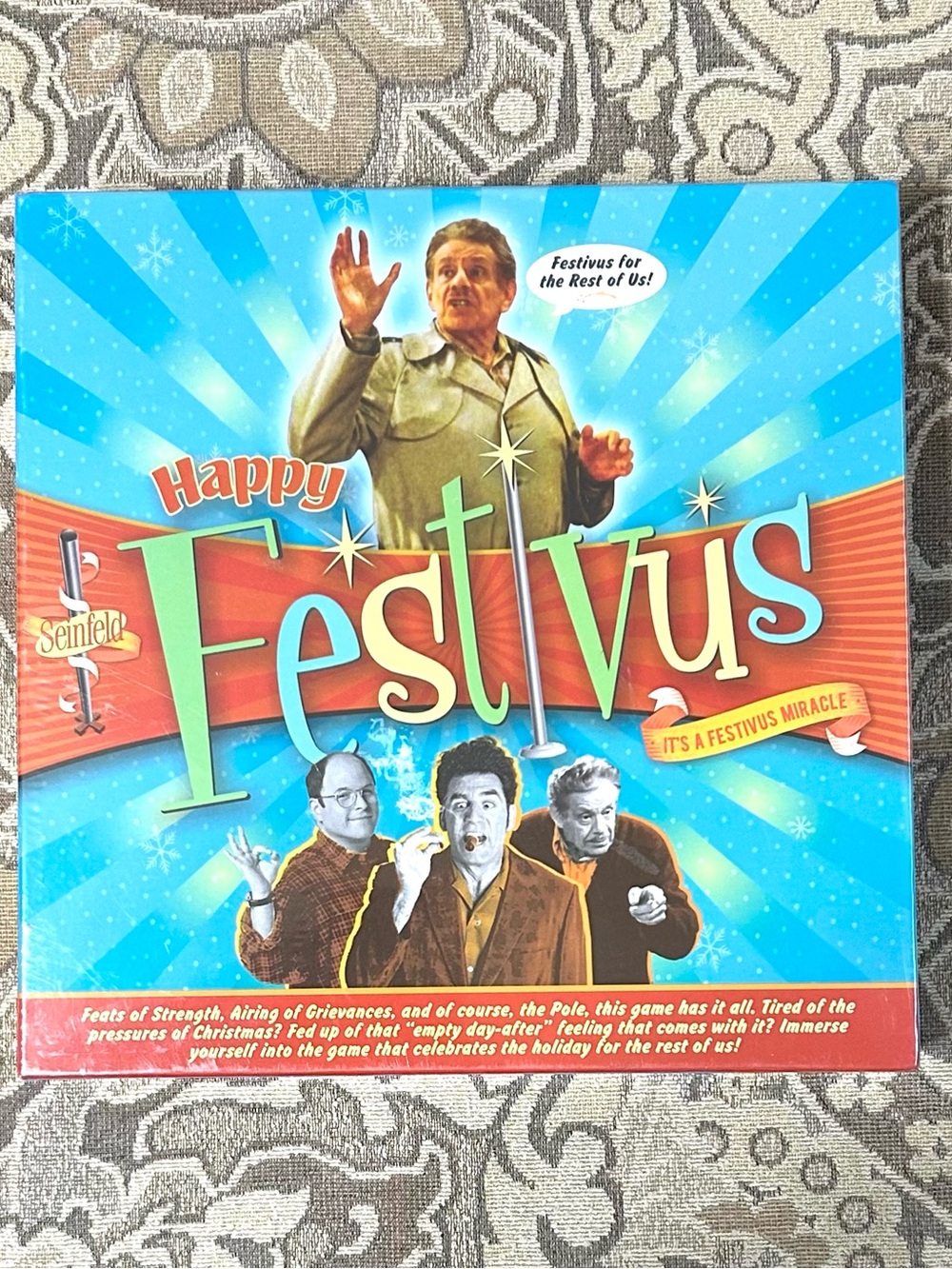 New Happy Festivus For the Rest of Us Board Game Still Sealed